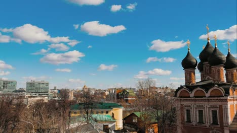 Timelapse,-Petrovka-street-in-Moscow.