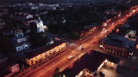 Aerial-panoramic-view-of-Pokrov-cityscape