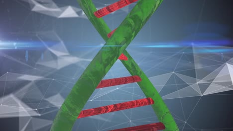 DNA-Helix-Molekül-aus-Stammzellen-für-medizinische-Biotechnologie-Gentechnik