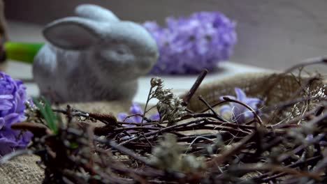 hostess-is-preparing-decorations-for-the-Easter-table