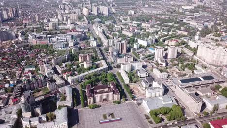 vista-del-centro-de-la-ciudad-y-la-plaza-Lenin-en-Voronezh