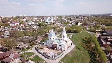 Scenic-cityscape-of-Russian-town-of-Serpukhov