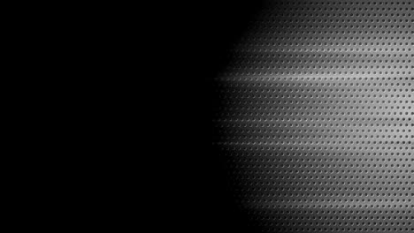 Chrome-perforated-metal-texture-video-animation