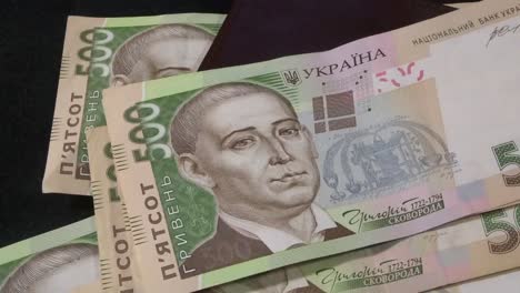 Cash-of-Ukrainian-money---500-grivna-(hryvnia)-bills.-Money-of-Ukraine