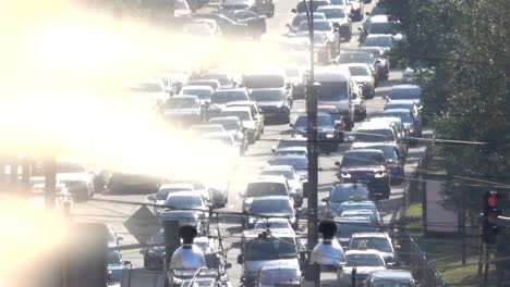 Traffic-jam-on-the-street-of-Kiev