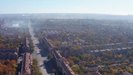 Smog-über-der-Stadt