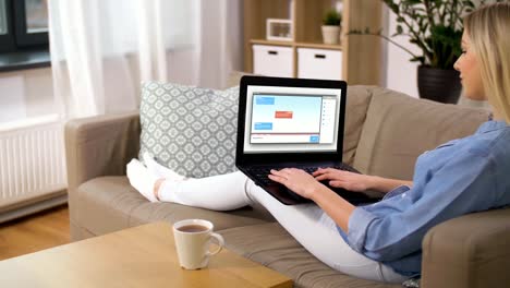 woman-chatting-online-on-laptop-at-home