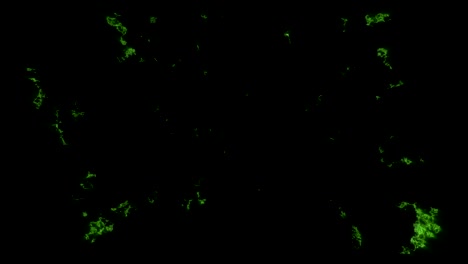 Animation-der-Explosion-Euro-Symbol-mit-dem-Alpha-Kanal