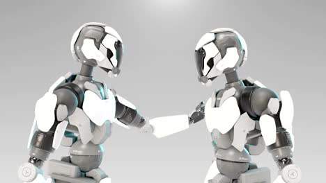 Robot-Talking-Each-Other