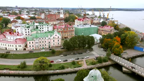 Stadtbild-von-Wyborg.-Russland