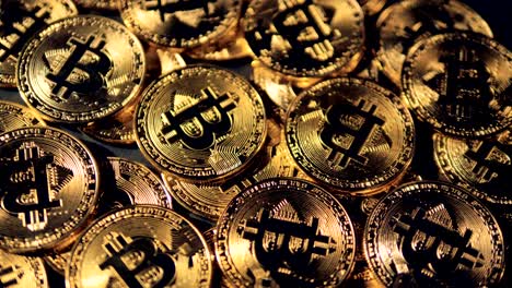 La-luz-encender-para-mostrar-bitcoins-en-detalle.