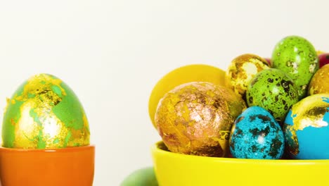 Close-up-of-Easter-beautiful-colorful-eggs.