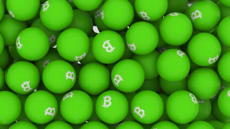 Falling-Screen-Balls-Transition-Animation-with-Bitcoin-Symbol