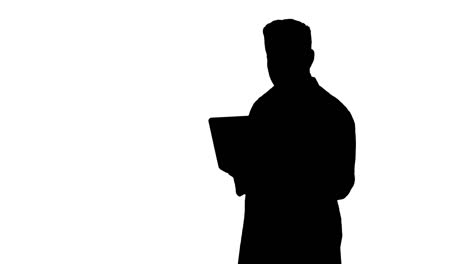 Silhouette-Doctor-showing-results-in-laptop