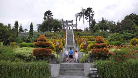 Tres-amigos-viajan-alrededor-de-la-reserva-natural-de-Bali