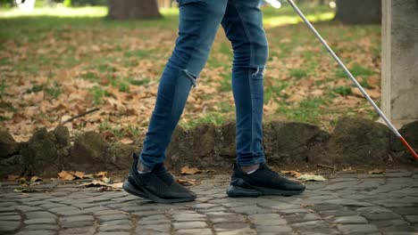 Visually-impaired-man-with-walking-stick.handicapped-person-in-his-daily-life