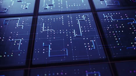 Circuit-Board-Pattern-Close-Up.-CPU-Data-Processing.-Artificial-Intelligence.