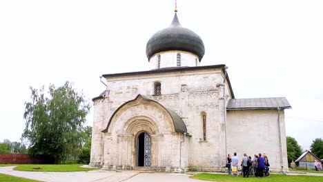 St.-George's-Cathedral-in-Yuryev-Polsky,-Russia