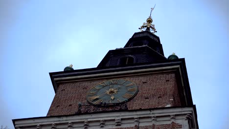 Clock-on-the-tower-of-the-old-castle