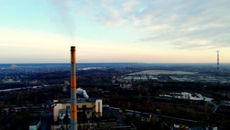 Garbage-incineration-plant.-Waste-incinerator-plant-with-smoking-smokestack.-The-problem-of-environmental-pollution-by-factories.