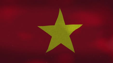 Vietnam-National-Flag-Waving