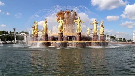 Fountain-Friendship-of-Nations(1951-54,-The-project-of-the-fountain-by-architects-K.-Topuridze-and-G.-Konstantinovsky)----VDNKH-(All-Russia-Exhibition-Centre),-Moscow,-Russia