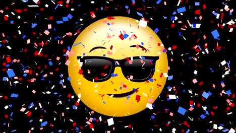 Gesicht-mit-Sonnenbrille-Emoji