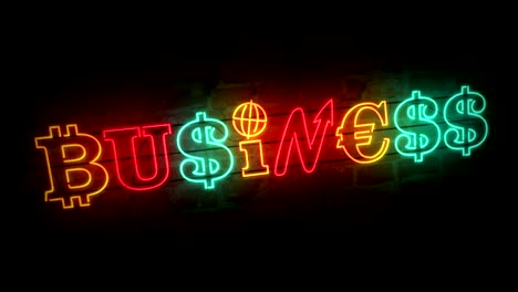 Business-Neon-Schilder