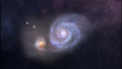 Exploración-del-espacio-Whirlpool-Galaxy