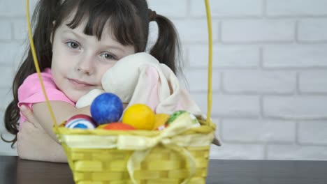 Beautiful-child-for-the-holiday-of-Easter.