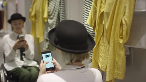 Woman-in-Wheelchair-Posing-Photo-from-Changing-Room