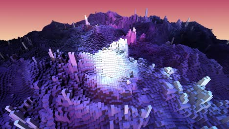 3D-Complex-City-Animation-With-Moving-Colorful-Cubes