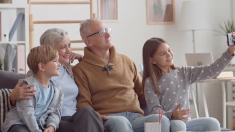 Familien-Selfie