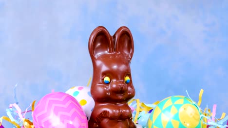 Schokolade-Ostern-Bunny-Korb