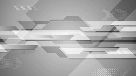 Abstract-grey-tech-geometric-video-animation