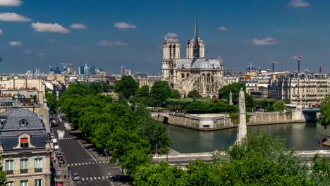 Paris-Panorama-with-Cite-Island-and-Cathedral-Notre-Dame-de-Paris-timelapse-from-the-Arab-World-Institute-observation-deck.-France