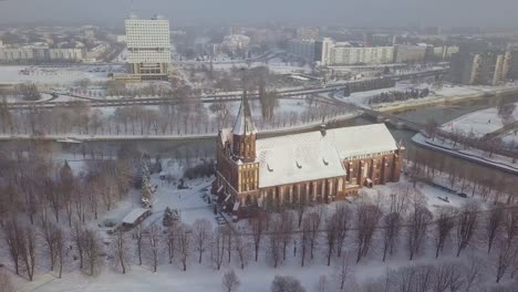 Die-Kathedrale-in-Kaliningrad,-Russland