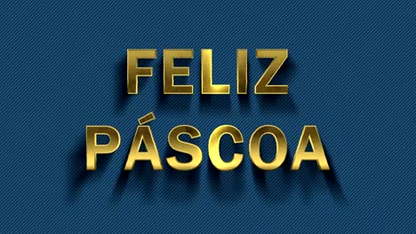 Colored-particles-turn-into-blue-background-and-text---Feliz-Pascoa