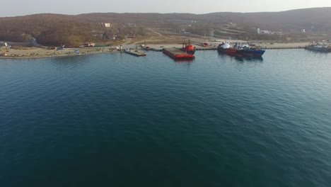 Seascape-of-the-Eastern-Bosporus-Strait-in-the-backlight.