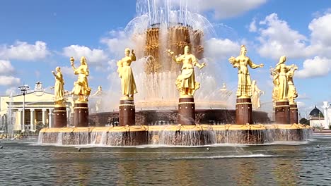 Fountain-Friendship-of-Nations(1951-54,-The-project-of-the-fountain-by-architects-K.-Topuridze-and-G.-Konstantinovsky)----VDNKH-(All-Russia-Exhibition-Centre),-Moscow,-Russia