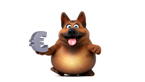 Fun-german-shepher-dog---3D-Animation