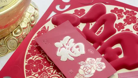 Chinese-New-year-Red-Envelopes,Packets-or-Hong-bao-,blessing-text-meaning-lucky-and-success