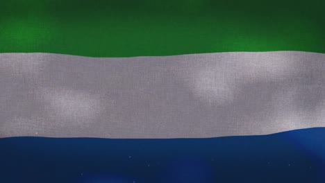 Sierra-Leone-National-Flag---Waving