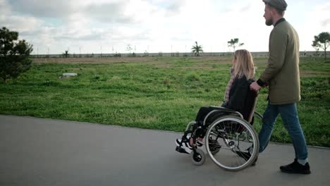 Outdoor-walk-with-disabled-girlfriend