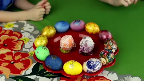 Preparación-de-huevos-de-Pascua,-día-de-la-pascua-judía