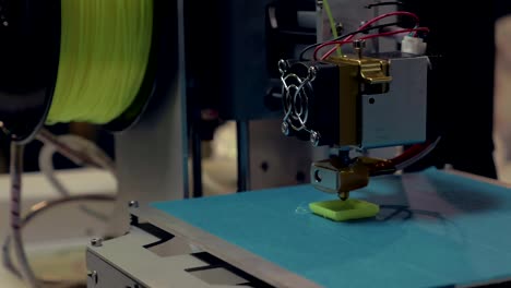 Process-of-3D-printing-with-plastic-wire-filament-on-3D-printer