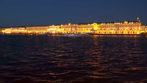 The-Palace-Embankment.-Hermitage.-Night