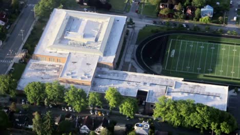 Urban-Area-High-School-and-Field-Overhead-View