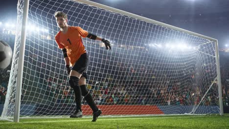 Fútbol-portero-Salta-y-atrapa-la-bola