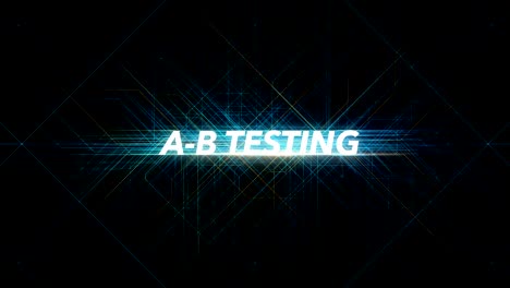 Digital-Lines-Tech-Word---A-B-TESTING